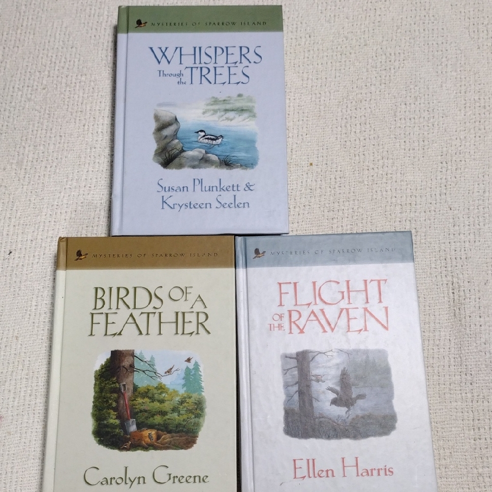 Bundle Of 3 Mysteries Of Sparrow Island Guidepost Books